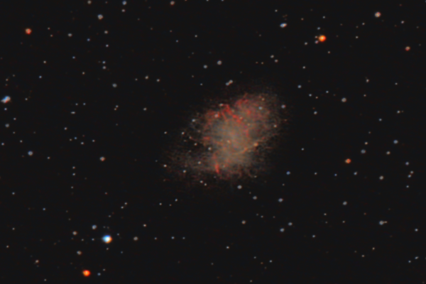The Crab Nebula, M1 a supernova remnant