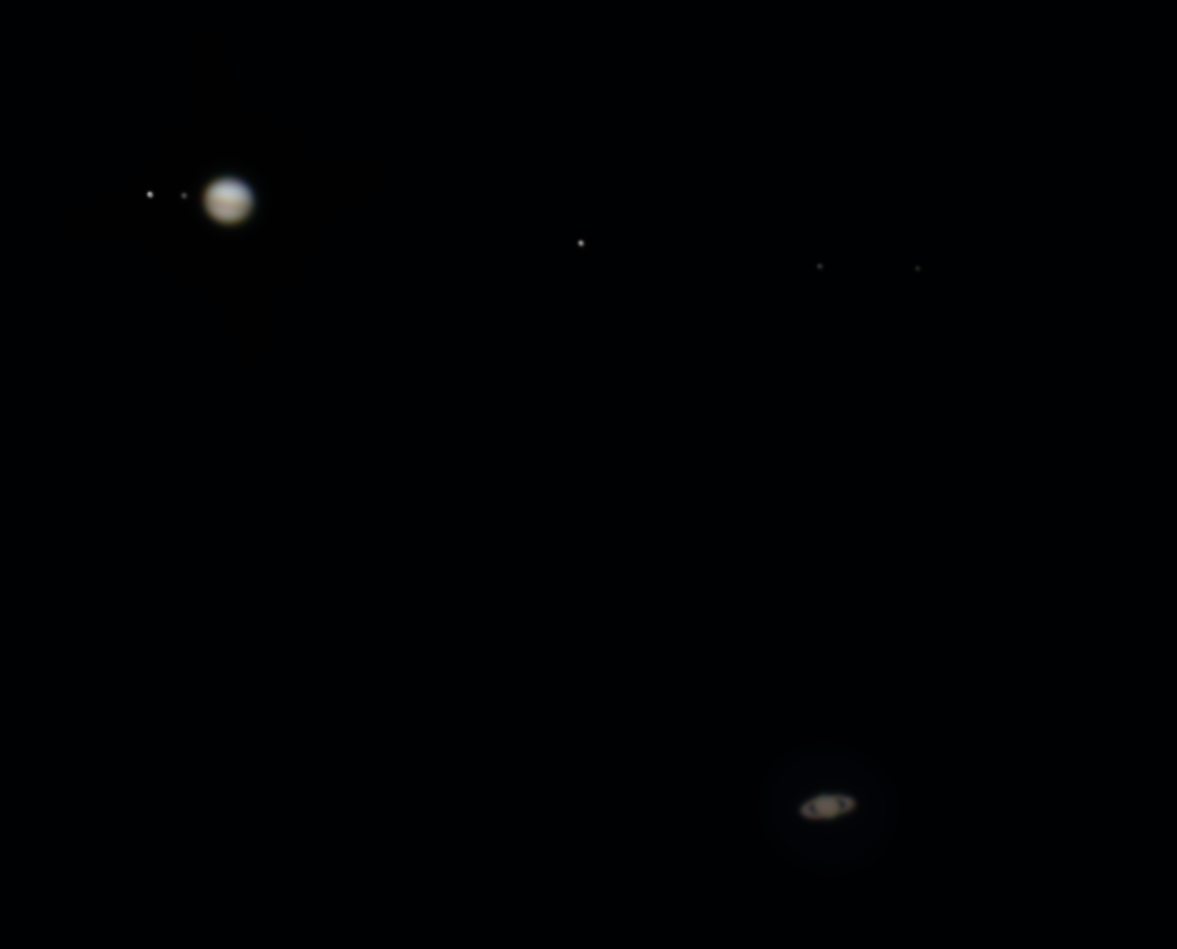 The Great Conjunction of Saturn and Jupiter on 20 December 2020