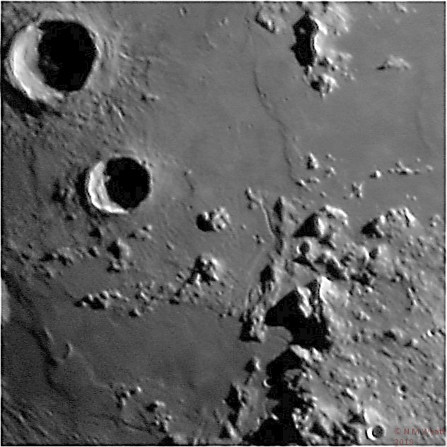 The Apollo 15 landing site, Mons Hadley and Hadley Rille