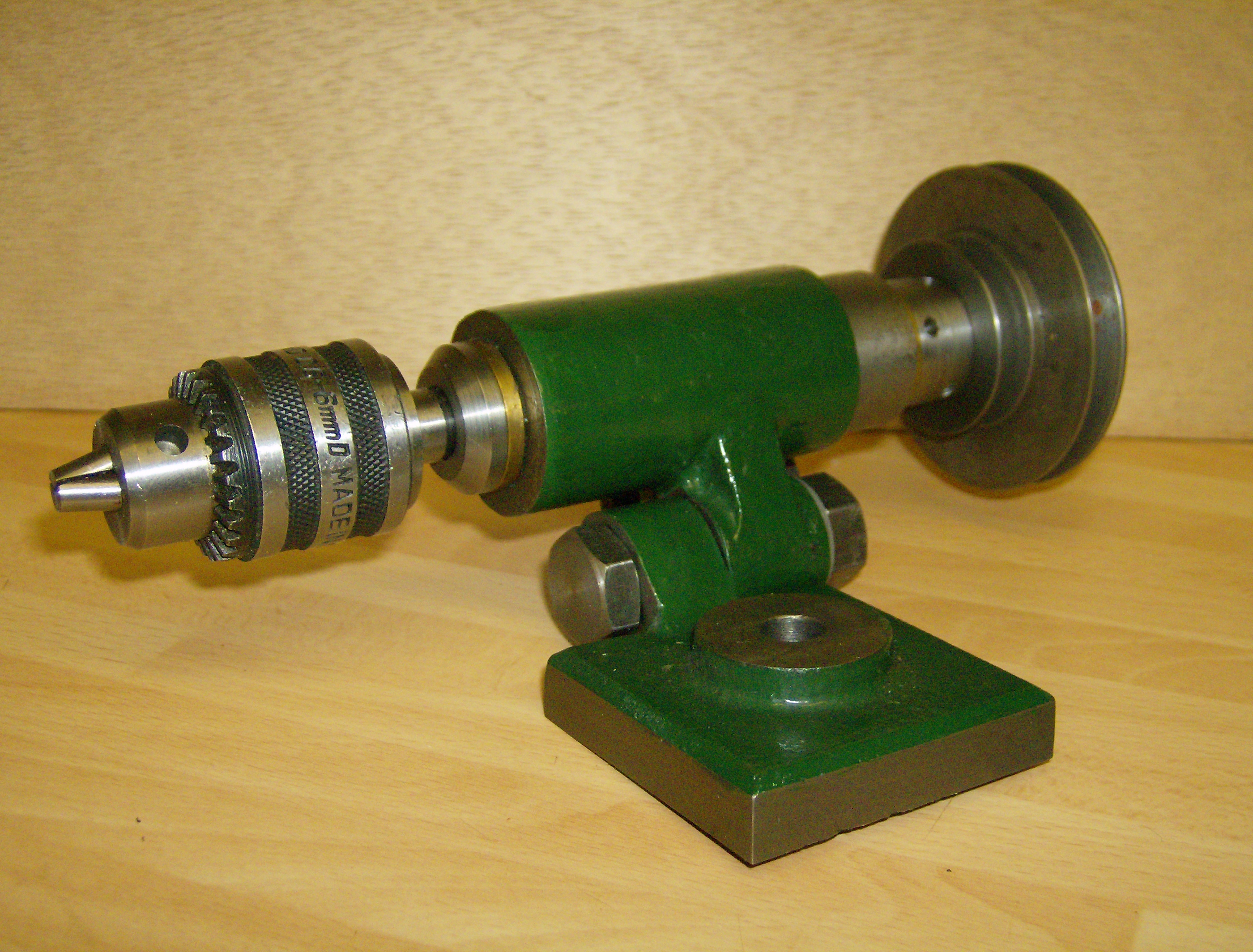 Potts Spindle with plain bronze bearings